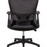 Кресло офисное Wave T LB черный пластик/черная сетка/черная ткань