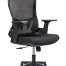Кресло офисное Wave T черный пластик/черная сетка/черная ткань