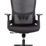 Кресло офисное Wave T черный пластик/черная сетка/черная ткань
