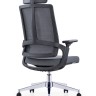 Кресло офисное Napa черный пластик/серая сетка/серая ткань/нейлон база