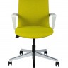 Кресло офисное Некст зеленая ткань/серый пластик