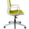 Кресло офисное Некст зеленая ткань/серый пластик