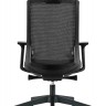Кресло офисное Ruby black/черный пластик/черная сетка/черная ткань