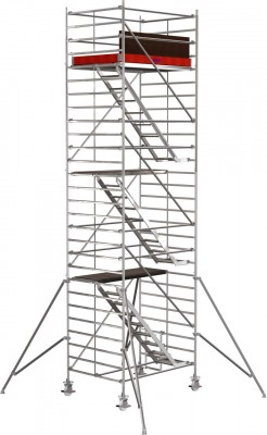 STABILO 5500-2 Передвижные подмости, с трапом раб. высота 8,5 м.