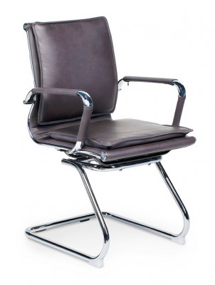 Кресло офисное/Харман CF/brown/коричневая экокожа