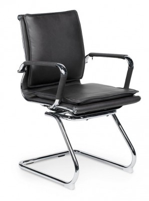 Кресло офисное/Харман CF/black/черная экокожа
