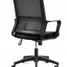 Кресло офисное Бит LB черный пластик/черная сетка/черная ткань