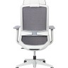 Кресло офисное Como grey/серый пластик/серая ткань/серая сетка