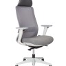 Кресло офисное Como grey/серый пластик/серая ткань/серая сетка