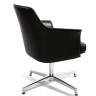 Кресло офисное Бордо CF темно коричневая экокожа