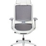 Кресло офисное Como grey beige/серый пластик/бежевая ткань/серая сетка