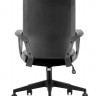 Кресло офисное Союз LB черный пластик/черная экокожа
