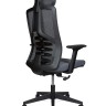 Кресло офисное Cosmo grey/черный каркас/серая сетка/серая сидушка