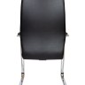 Кресло офисное Davos CF Black алюминиевая база/черная экокожа