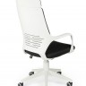 Кресло офисное IQ белый пластик/черная ткань