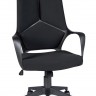 Кресло офисное IQ черный пластик/черная ткань