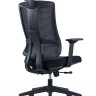 Кресло офисное Linz черный пластик/черная сетка/черная ткань
