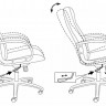 Кресло для руководителя Бюрократ T-898AXSN/GR серый 10-128