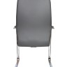 Кресло офисное Madrid CF-Grey/алюминиевая база/серая экокожа