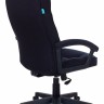 Кресло для руководителя Бюрократ T-9908AXSN-Black черный TS-584 ткань крестовина пластиковая