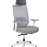 Кресло офисное Mono grey/серый пластик/серая ткань/серая сетка