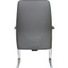 Кресло офисное Nancy CF grey/алюминиевая база/серая экокожа