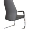 Кресло офисное Nancy CF grey/алюминиевая база/серая экокожа
