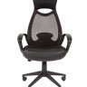 Кресло CHAIRMAN 840 черный пластик/черная ткань