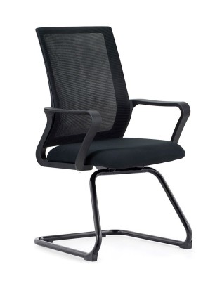 Кресло офисное Стронг CF/черная краска/черная сетка/черная ткань