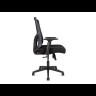 Кресло офисное Гарда SL белый пластик/серая сетка/серая сидушка