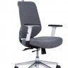 Кресло Имидж gray 2 белый пластик/серая ткань